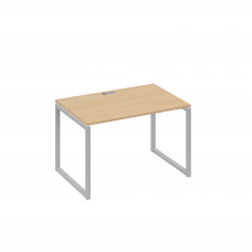 Стол письменный на металлокаркасе QUATTRO натуральный дуб / металлокаркас серый А4 С4 023 НД