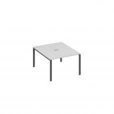 Стол 120 для переговорной металлокаркас UNO серый / металлокаркас антрацит А4 А1 134 СЕ