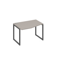Стол эргономичный металлокаркас QUATTRO "Техно" левый мокко премиум / металлокаркас антрацит А4 А4 061 МП