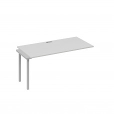 Секция стола станции с металлокаркасом DUE серый / металлокаркас серый А4 С2 025-1 СЕ