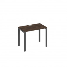 Стол письменный на металлокаркасе UNO дуб ристретто/ металлокаркас антрацит А4 А1 002 ДР