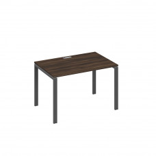 Стол письменный на металлокаркасе UNO дуб ристретто/ металлокаркас антрацит А4 А1 023 ДР