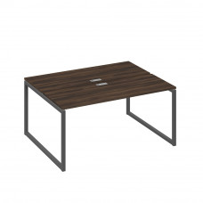Рабочая станция каркасе QUATTRO (2х160) дуб ристретто/ металлокаркас антрацит А4 А4 172 ДР