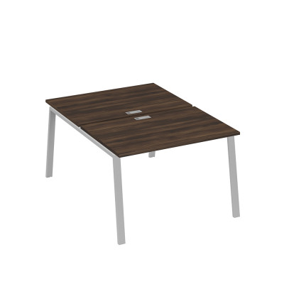 Станция (2х120) рабочая с металлокаркасом TRE дуб ристретто/ металлокаркас серый А4 С3 176 ДР