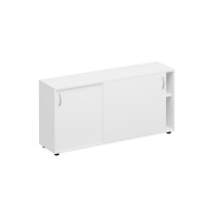 Шкаф-купе низкий белый премиум К.523 БП