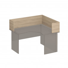 Перегородка настольная вяз светлый ФР 348 ВЗ