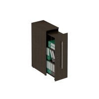 Стеллаж вертикальный с замком правый венге темный ФР 339 ВТ