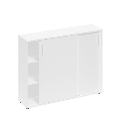 Шкаф-купе средний белый премиум А1 304 БП