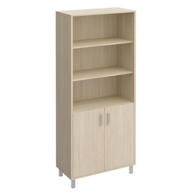 Шкаф для документов двери ДСП без замка + ниши дуб шамони Born 430-821