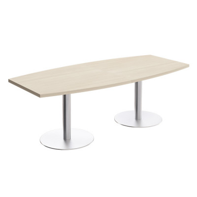 Стол для переговоров на опорах-колоннах дуб шамони В 325