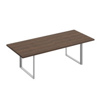 Стол для переговоров дуб гладстоун светлый (столешница, фасад, топ, корпус) БР 156 ДС