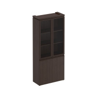 Шкаф для документов 90см дуб валенсия МК 343 ДВ