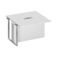 Секция стола для переговоров промежуточная белый премиум / белый премиум / белый премиум СП 108 БП БП БП ХР