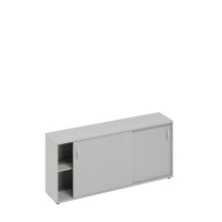 Шкаф-купе низкий (для 2-х столов 80) серый А4 332 СЕ
