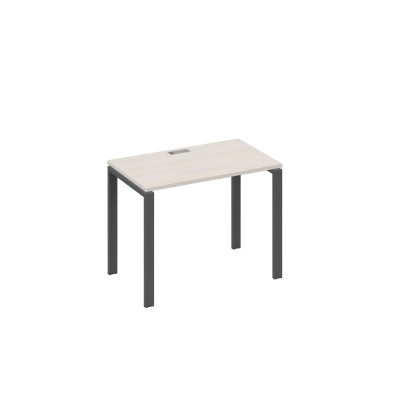 Стол письменный на металлокаркасе UNO дуб / металлокаркас антрацит А4 А1 002 ДШ