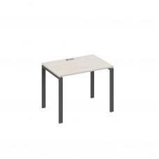 Стол письменный на металлокаркасе UNO дуб / металлокаркас антрацит А4 А1 012 ДШ