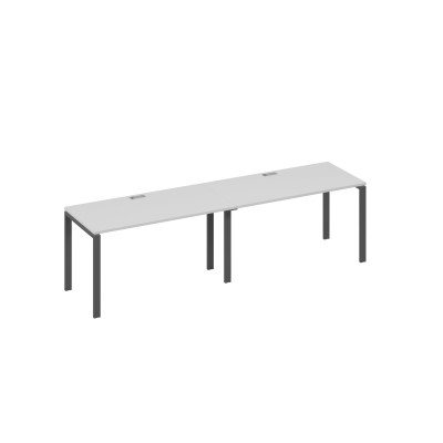 Станция (2х140) рабочая опоры UNO серый / металлокаркас антрацит А4 А1 014-2 СЕ