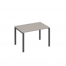 Стол письменный на металлокаркасе UNO мокко премиум / металлокаркас антрацит А4 А1 023 МП
