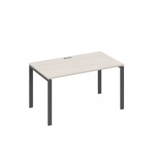 Стол письменный на металлокаркасе UNO дуб / металлокаркас антрацит А4 А1 024 ДШ