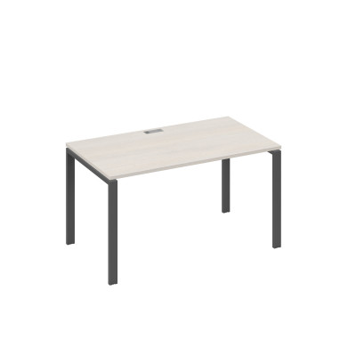 Стол письменный на металлокаркасе UNO дуб / металлокаркас антрацит А4 А1 024 ДШ