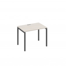 Стол письменный на металлокаркасе DUE дуб / металлокаркас антрацит А4 А2 012 ДШ