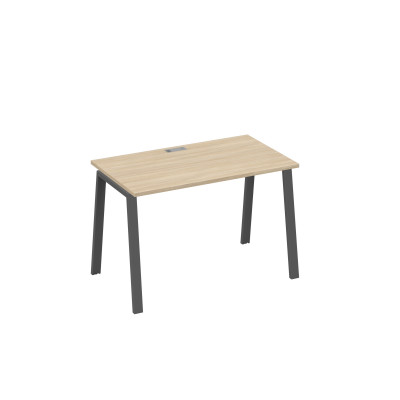 Стол письменный на металлокаркасе TRE дуб скандинавский / металлокаркас антрацит А4 А3 013 ДК