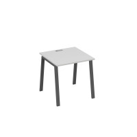 Стол письменный на металлокаркасе TRE серый / металлокаркас антрацит А4 А3 021 СЕ