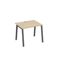 Стол письменный на металлокаркасе TRE дуб скандинавский / металлокаркас антрацит А4 А3 022 ДК