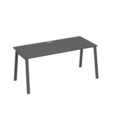 Стол письменный на металлокаркасе TRE антрацит премиум / металлокаркас антрацит А4 А3 026 АР