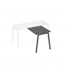 Брифинг-приставка на опорах TRE антрацит премиум / металлокаркас антрацит А4 А3 073 АР