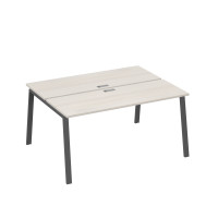 Станция 2х160 рабочая с металлокаркасом TRE дуб / металлокаркас антрацит А4 А3 172 ДШ