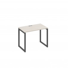 Стол письменный на металлокаркасе QUATTRO дуб / металлокаркас антрацит А4 А4 002 ДШ