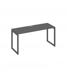 Стол письменный на металлокаркасе QUATTRO антрацит премиум / металлокаркас антрацит А4 А4 005 АР