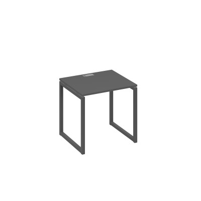 Стол письменный на металлокаркасе QUATTRO антрацит премиум / металлокаркас антрацит А4 А4 011 АР