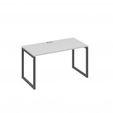 Стол письменный на металлокаркасе QUATTRO серый / металлокаркас антрацит А4 А4 014 СЕ