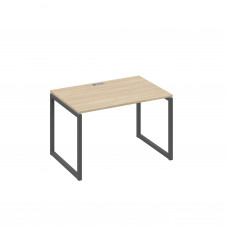 Стол письменный на металлокаркасе QUATTRO дуб скандинавский / металлокаркас антрацит А4 А4 023 ДК
