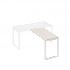 Брифинг-приставка металлокаркас QUATTRO дуб / металлокаркас белый А4 Б4 072 ДШ