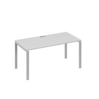 Стол письменный на металлокаркасе UNO серый / металлокаркас серый А4 С1 025 СЕ