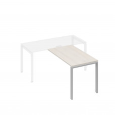 Брифинг-приставка на металлокаркасе UNO дуб / металлокаркас серый А4 С1 074 ДШ