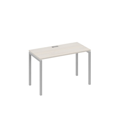 Стол письменный на металлокаркасе DUE дуб / металлокаркас серый А4 С2 003 ДШ