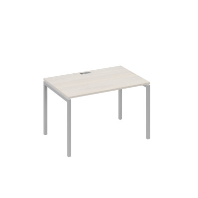 Стол письменный на металлокаркасе DUE дуб / металлокаркас серый А4 С2 023 ДШ