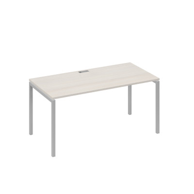 Стол письменный на металлокаркасе DUE дуб / металлокаркас серый А4 С2 025 ДШ