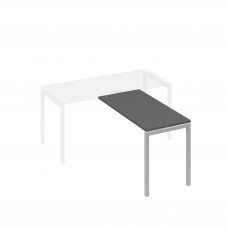 Брифинг-приставка металлокаркас DUE антрацит премиум / металлокаркас серый А4 С2 072 АР