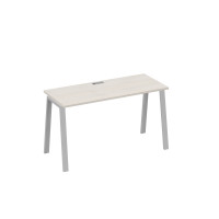 Стол письменный на металлокаркасе TRE дуб / металлокаркас серый А4 С3 004 ДШ