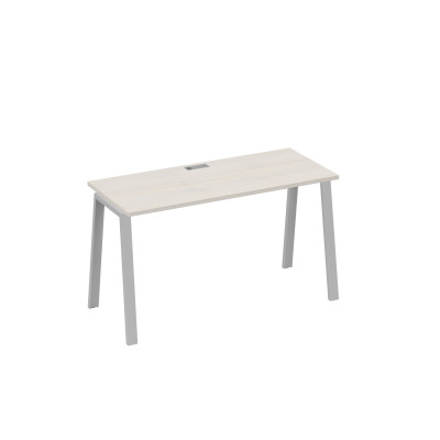 Стол письменный на металлокаркасе TRE дуб / металлокаркас серый А4 С3 004 ДШ