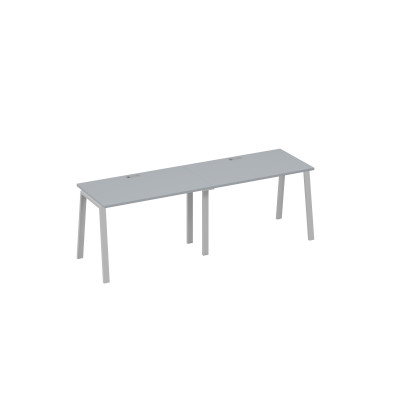 Станция рабочая на металлокаркасе TRE 2х120 серый / металлокаркас серый А4 С3 013-2 СЕ