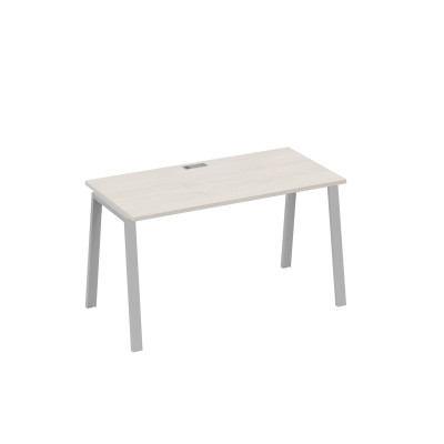 Стол письменный на металлокаркасе TRE дуб / металлокаркас серый А4 С3 014 ДШ