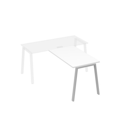 Брифинг-приставка каркас TRE белый премиум / металлокаркас серый А4 С3 074 БП