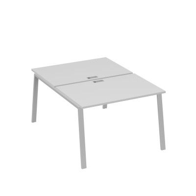 Станция (2х120) рабочая с металлокаркасом TRE серый / металлокаркас серый А4 С3 176 СЕ