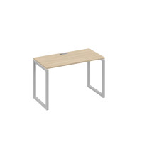 Стол письменный на металлокаркасе QUATTRO дуб скандинавский / металлокаркас серый А4 С4 003 ДК